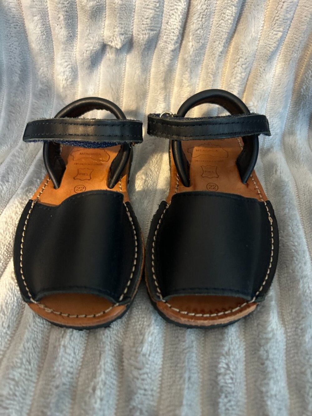 Whetis 424 Navy Girls Sandals